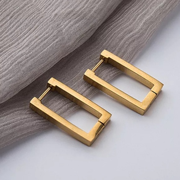 🌙Insta MUSThave geometric earrings - Picture 3 of 6